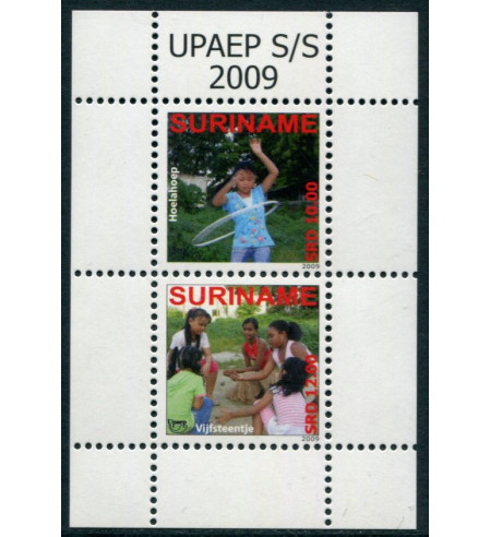 Suriname - 2009 - Tema America "UPAEP" - ** - Suriname 2009 Juegos infantiles HB
