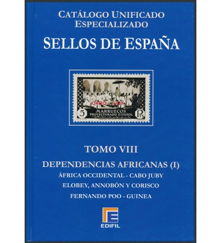 Edifil - Catálogos - Nº 0014/02018/8 - Sellos Colonias Africanas España Especializado edición 2018 - Incluye variedades. Incluye