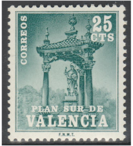 España - 2º Centenario - Valencia - Nº 00006 - US - Casilicio´71