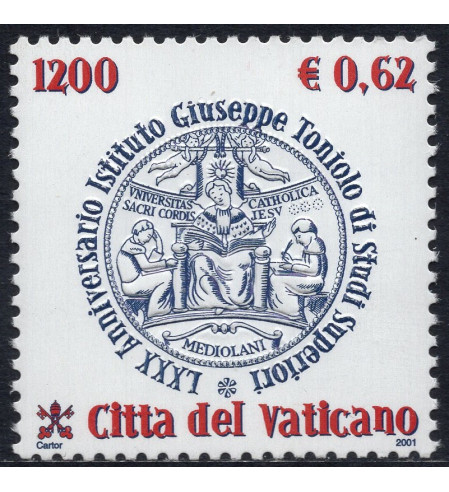 Vaticano - 2001 - Correo - Nº 01246 - **/MNH - Giuseppe Toniolo.