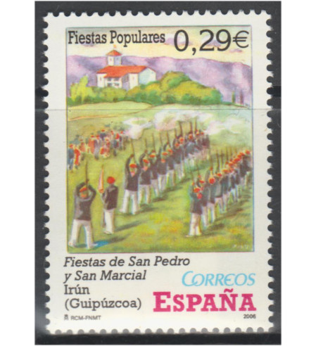 España - 2º Centenario - 2006 - Correo - Nº 04242 - **/MNH - Fiestas / Irún