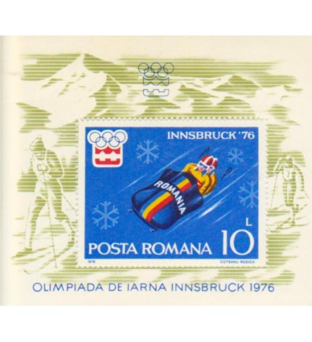 Rumanía - 1976 - Hojas bloque - Nº 00123 - Nuevo sin fijasellos - **