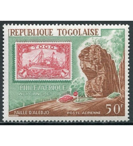 Togo - 1969 - Aereo - Nº 00104 - Nuevo sin fijasellos - ** - Sell barc